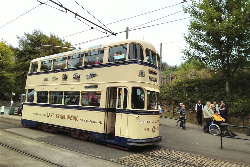 Crich National Tramway Museum, last tram to run in 1960