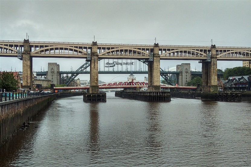 Newcastle and the River Tyne © Les Snaith