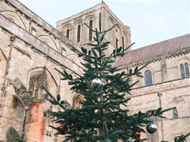 <img src="winchestercathedralchristmas©shutterstock.jpeg" alt="Winchester Cathedral ©Shutterstock"/>