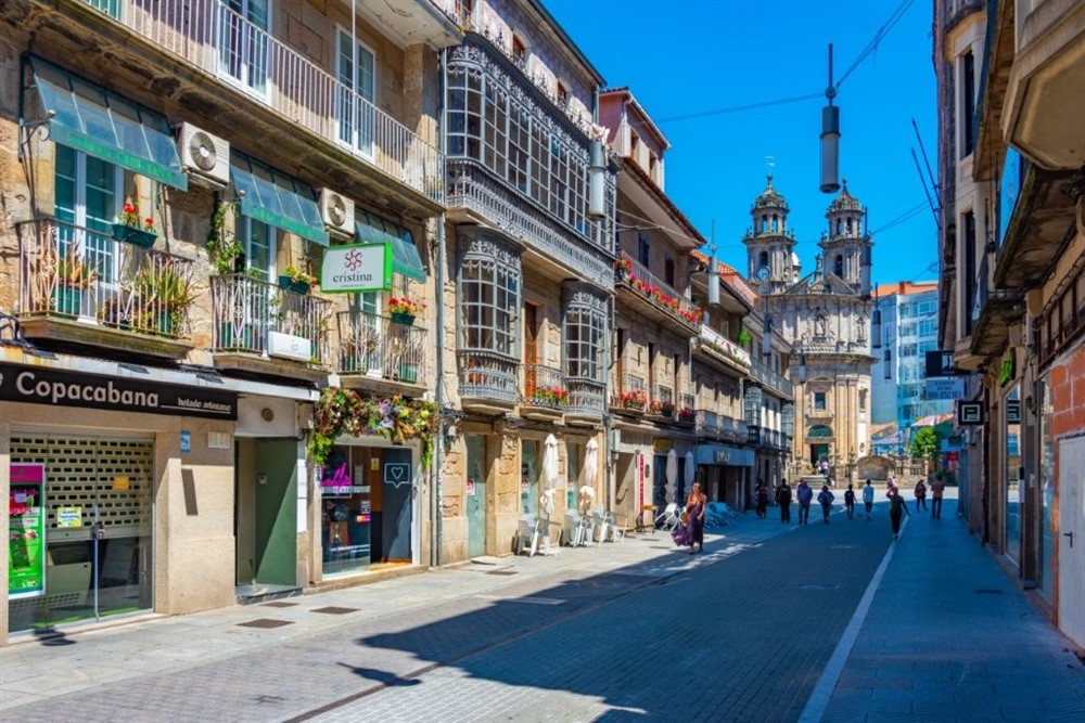 Pontevedra old town © Dreamstime