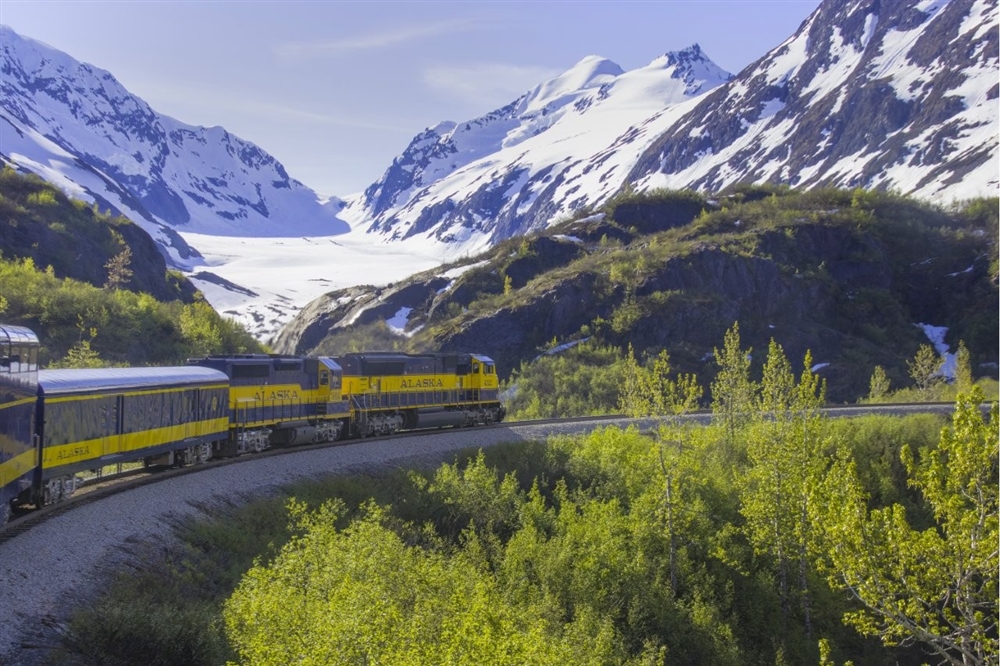 Alaskan Railroad ©Shutterstock