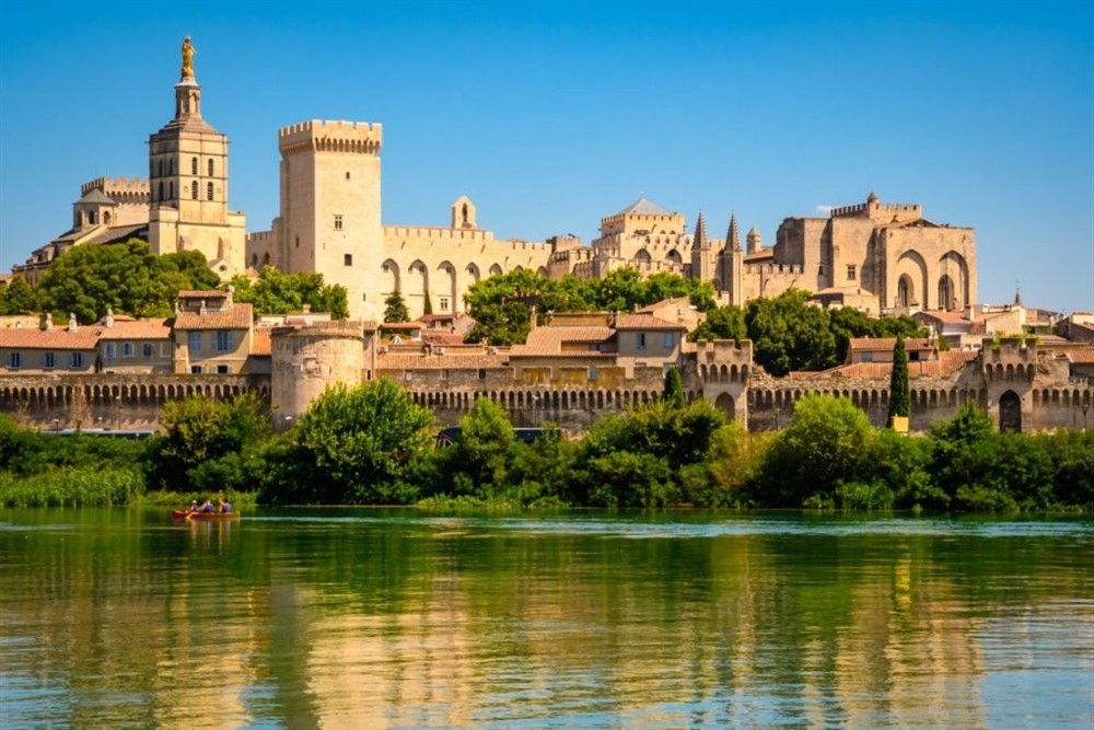 Avignon Papal Palace France historic city © Adobe